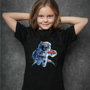 Kid Dangerous LA Astro Pizza Kid's Glow T-Shirt